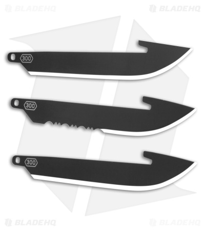 Outdoor Edge Razor VX3 Replaceable Blade Liner Lock Knife Black G-10 (3" Black)