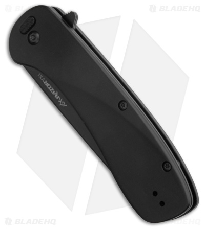 Outdoor Edge Razor VX1 Spring Assisted Knife Black Aluminum (3" Black)