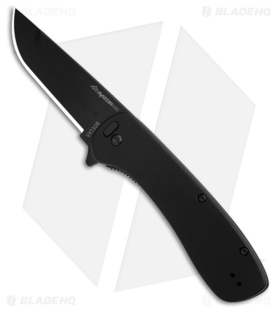 Outdoor Edge Razor VX1 Spring Assisted Knife Black Aluminum (3" Black)