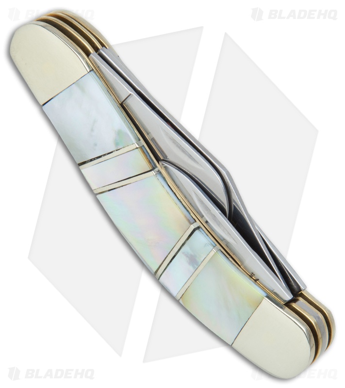 Parker-Frost Sowbelly Pocket Knife 3.5" Mother of Pearl F003MOP