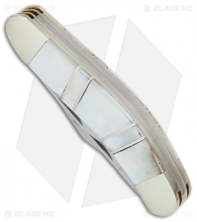 Parker-Frost Sowbelly Pocket Knife 3.5" Mother of Pearl F003MOP