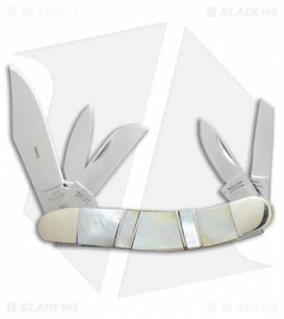 Parker-Frost Sowbelly Pocket Knife 3.5" Mother of Pearl F003MOP