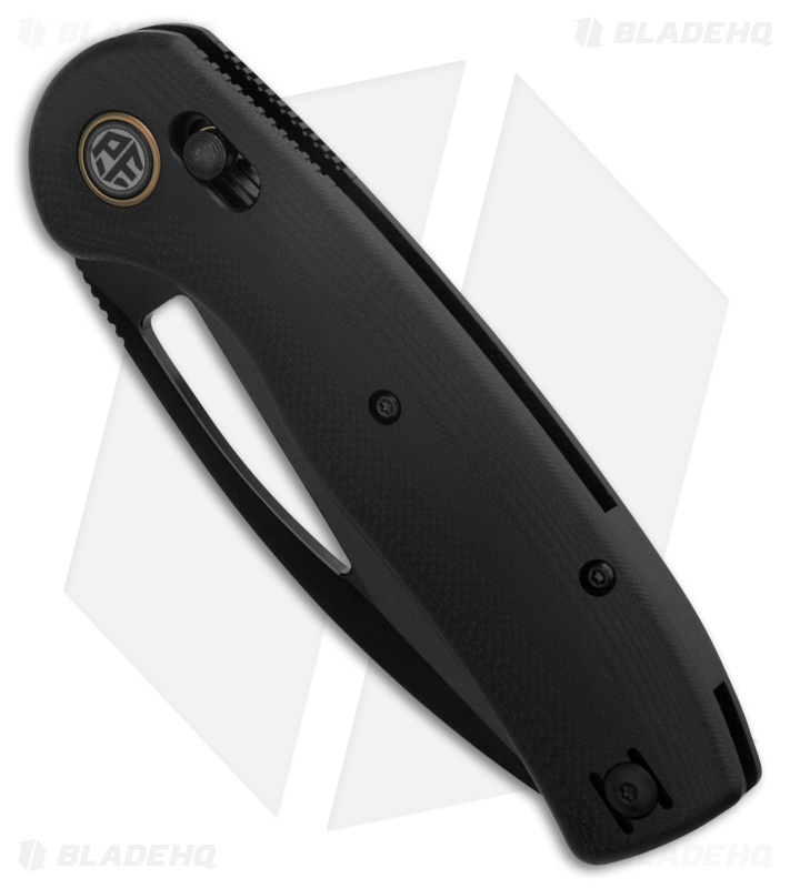 Petrified Fish Viper Knife Black G-10 Black SW