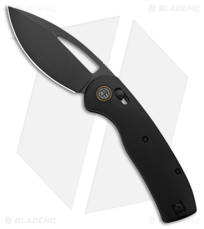 Petrified Fish Viper Knife Black G-10 Black SW