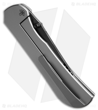 Piratech Saga Knife Zirconia CB + Blue Canyon Richlite Inlay (3.6" Mirror DLC)