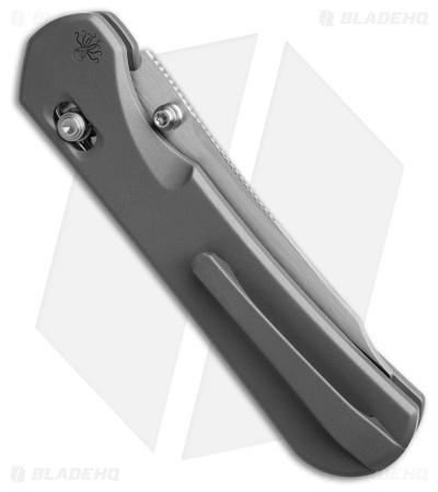 Piratech Tsunami Crossbar Lock Knife MagSnap Magnetic BB Ti (3.2" Satin) K01