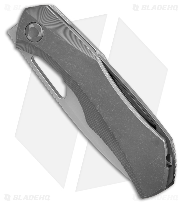Poikilo Blade ANARCNIDE-FENRIR - S2 Titanium (3.625" Pearlescent SW)