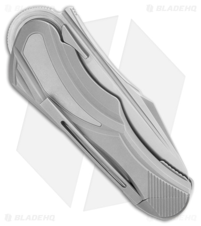 Poikilo Blade Carmen Press Lock Knife SW Titanium (3.4" Stonewash)