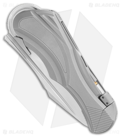 Poikilo Blade Carmen Press Lock Knife SW Titanium (3.4" Stonewash)