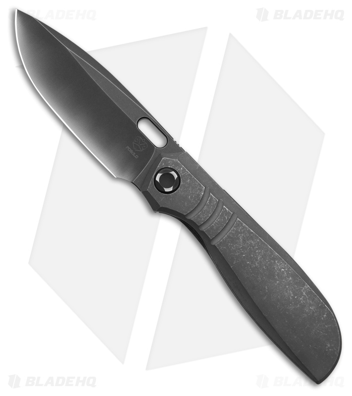 Poikilo Blade Gecko BS2 Knife Lined DSW Titanium Two-Tone