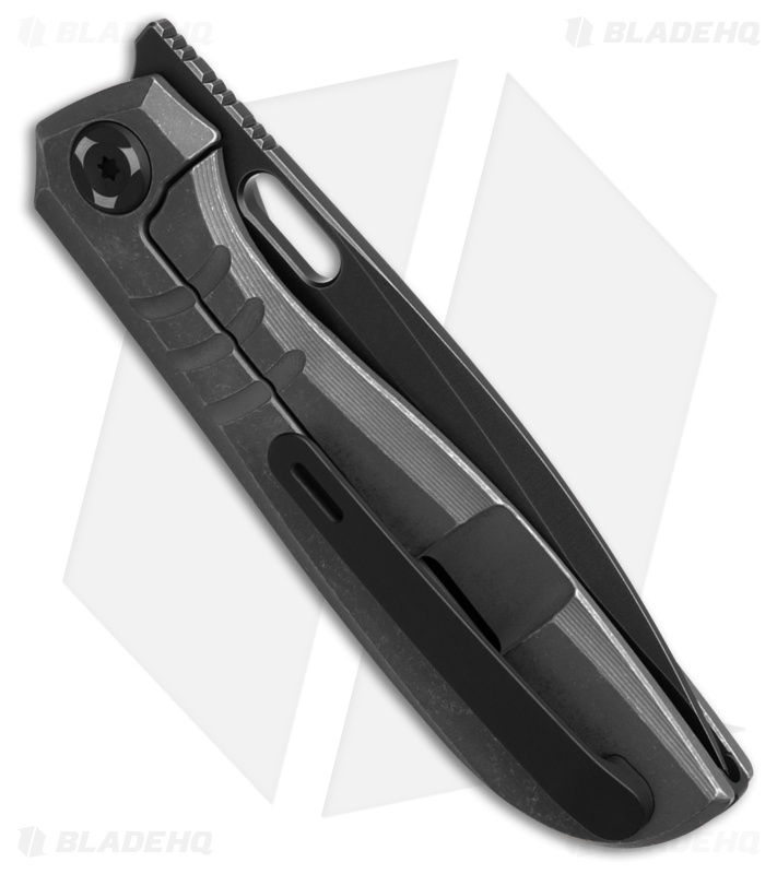 Poikilo Blade Gecko BS2 Knife Lined DSW Titanium Two-Tone