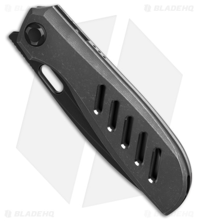 Poikilo Blade Gecko BS5 Frame Lock Knife DSW Titanium (3.25" Two-Tone)