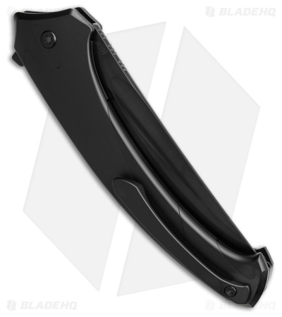 Poikilo Blade Orca Frame Lock Knife Black Titanium (3.6" DLC)
