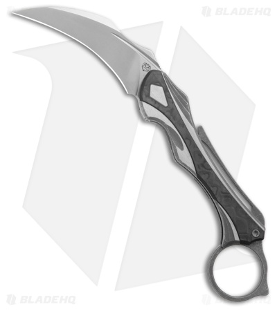 Poikilo Blade Thorny Devil Knife Dark SW Ti/Black CF