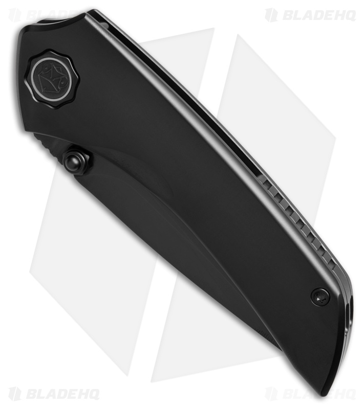 Poikilo Blade Tuna Liner Lock Knife DLC Titanium (3.4" Black)