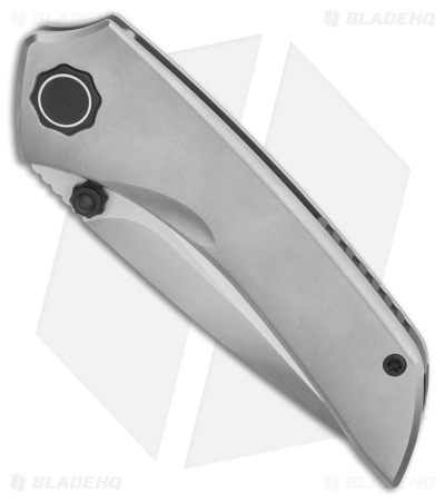 Poikilo Blade Tuna Liner Lock Knife Pearlescent SW Ti (3.4" Pearlescent SW)