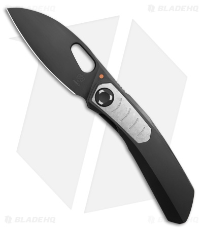 Poikilo Blade VK Crab Frame Lock Black Titanium (3.9" DLC)