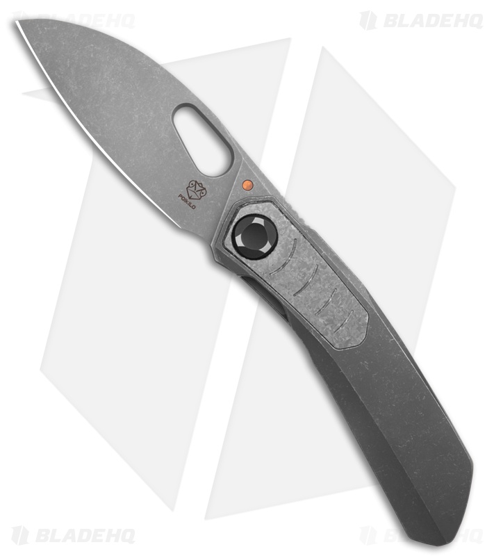 Poikilo Blade VK Crab Frame Lock Gray Titanium