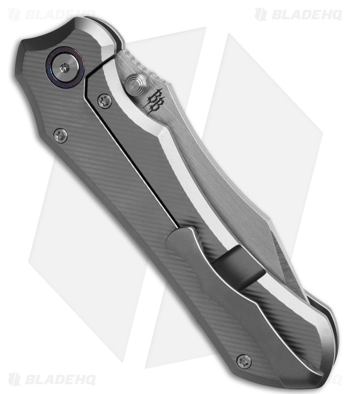 REMETTE Cathedral Frame Lock Knife Milled Titanium (3.5" Satin S90V)