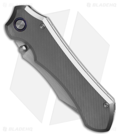 REMETTE Cathedral Frame Lock Knife Milled Titanium (3.5" Satin S90V)