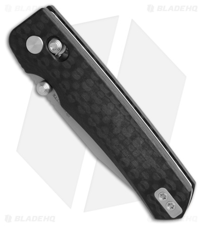 REMETTE RT-Aurora Crossbar Lock Knife Black G-10 (2.75" Ceramic Sandblast)
