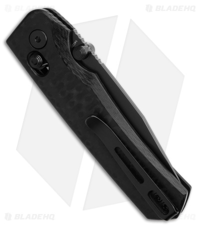 REMETTE RT-Aurora Crossbar Lock Knife Black Raindrop G-10 (3" Black)