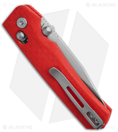 REMETTE RT-Aurora Crossbar Lock Knife Red Raindrop G-10 (3" Sandblast)