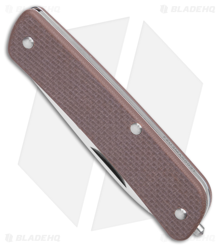 RUIKE M11 Criterion Collection Medium Slip Joint Knife Brown G-10 (2.75" Satin)