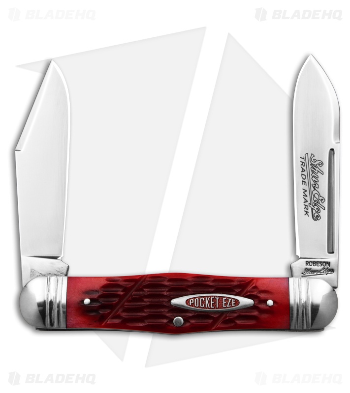 Robeson Cutlery Swellcenter Moose Red Jigged Bone - Blade HQ