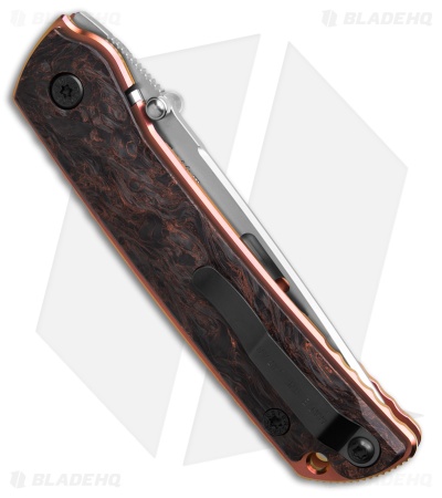 Rockstead HIGO II X-FCF-ZDP Liner Lock Knife Rose Gold Carbon Fiber(3.5" Mirror)