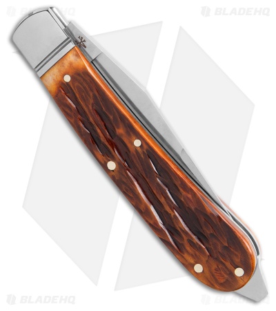 RoseCraft Blades Appalachian Jack Pocket Knife Dapper Jigged Bone (3.3" Satin)