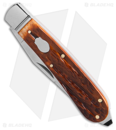 RoseCraft Blades Appalachian Jack Pocket Knife Dapper Jigged Bone (3.3" Satin)