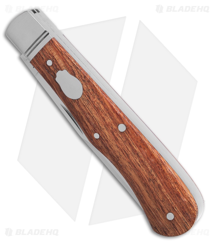 RoseCraft Blades Cockleburr Creek Trapper Knife Rosewood (3.25" Satin)