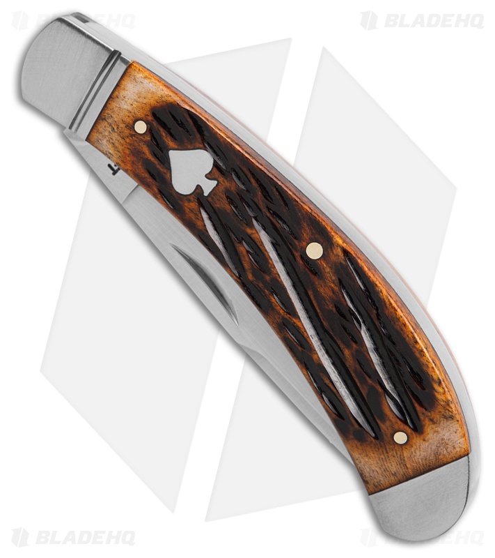 RoseCraft Blades Obed Creek Bow Trapper Dapper Jigged Bone (3.1" Satin)
