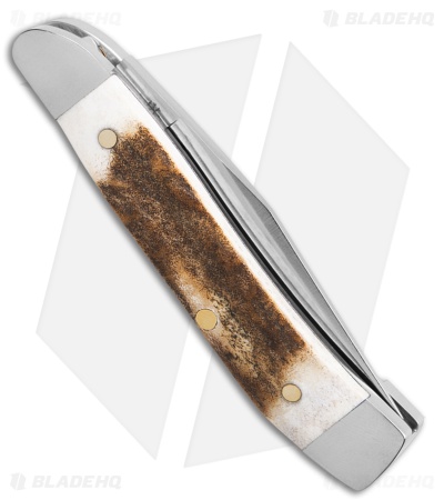 RoseCraft Blades Piney River Peanut Genuine Stag (2.1" Satin)