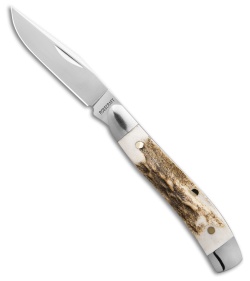RoseCraft Blades Piney River Peanut Genuine Stag (2.1" Satin)