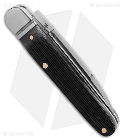 RoseCraft Blades Tuckahoe Jack Knife Gray Barnboard Jigged Bone (3" Satin)