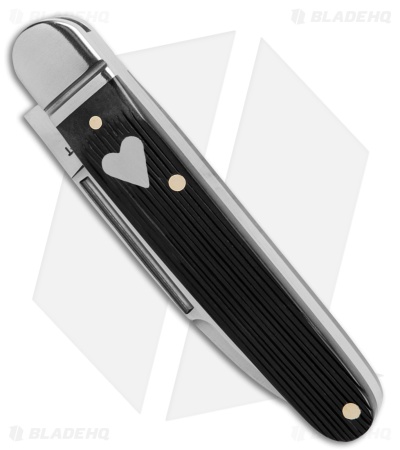RoseCraft Blades Tuckahoe Jack Knife Gray Barnboard Jigged Bone (3" Satin)