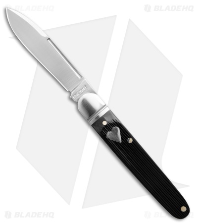 RoseCraft Blades Tuckahoe Jack Knife Gray Barnboard Jigged Bone (3" Satin)