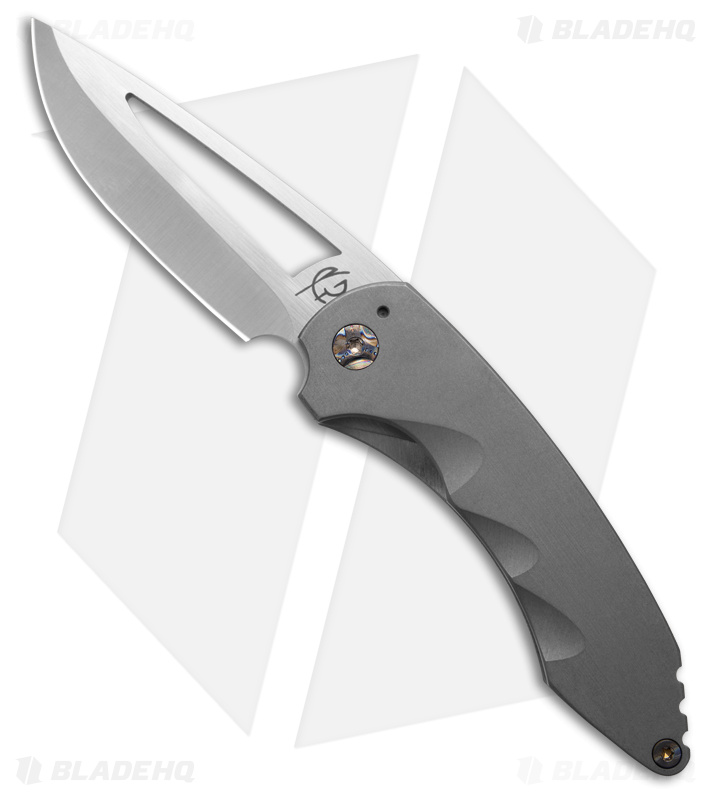 Scorpion 6 Knives Thestral Frame Lock Knife Blade Show 2023 (3.5" Stonewash)