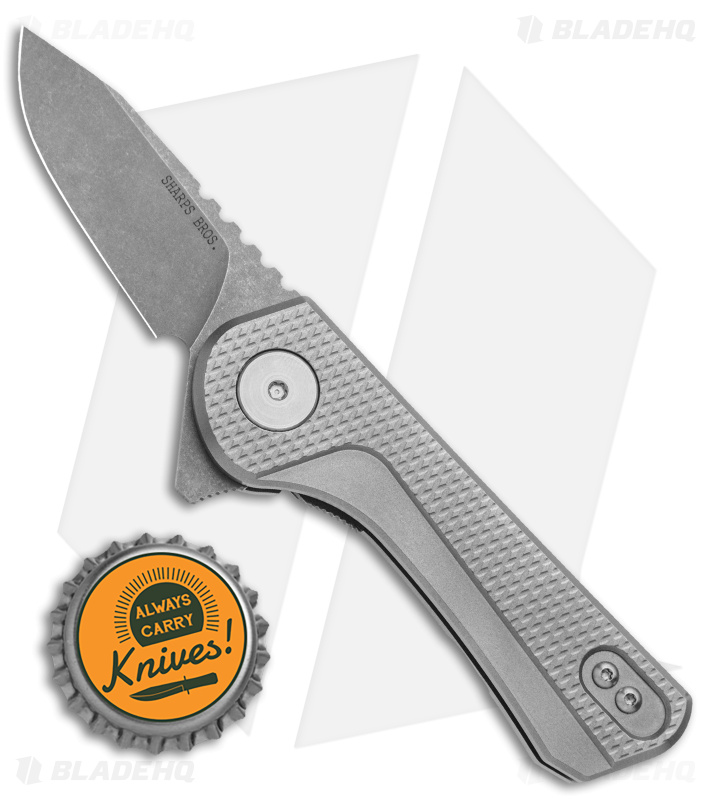 Sharps Bros. Meanstreak 2.25" MagnaCut Knife Titanium Frame Lock