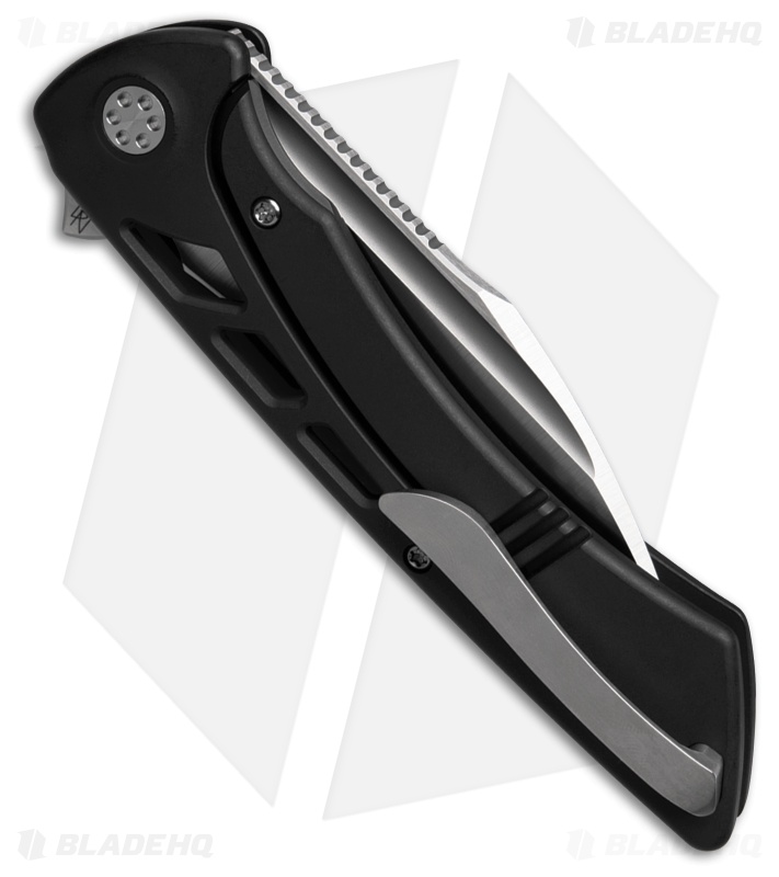Sharp By Design Derecho Frame Lock Knife Black Titanium (3.4" Satin)