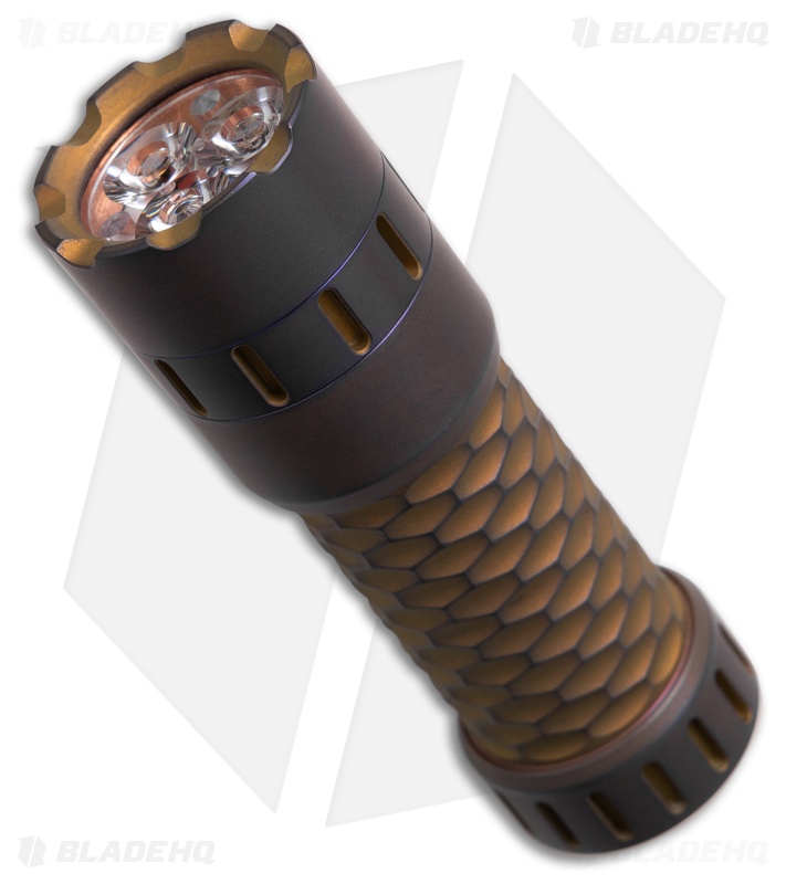 Something Obscene Co. Brown/Grey Flashlight (3.375")