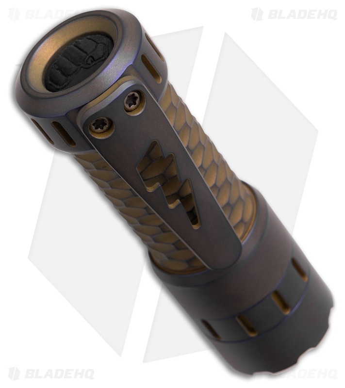 Something Obscene Co. Brown/Grey Flashlight (3.375")