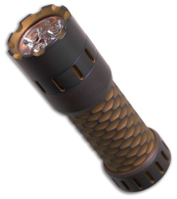 Something Obscene Co. Brown/Grey Flashlight (3.375")
