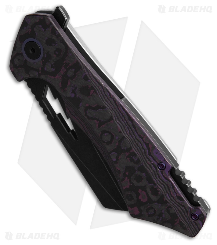 Something Obscene New Style Nemley Purple CF Cleaver Black