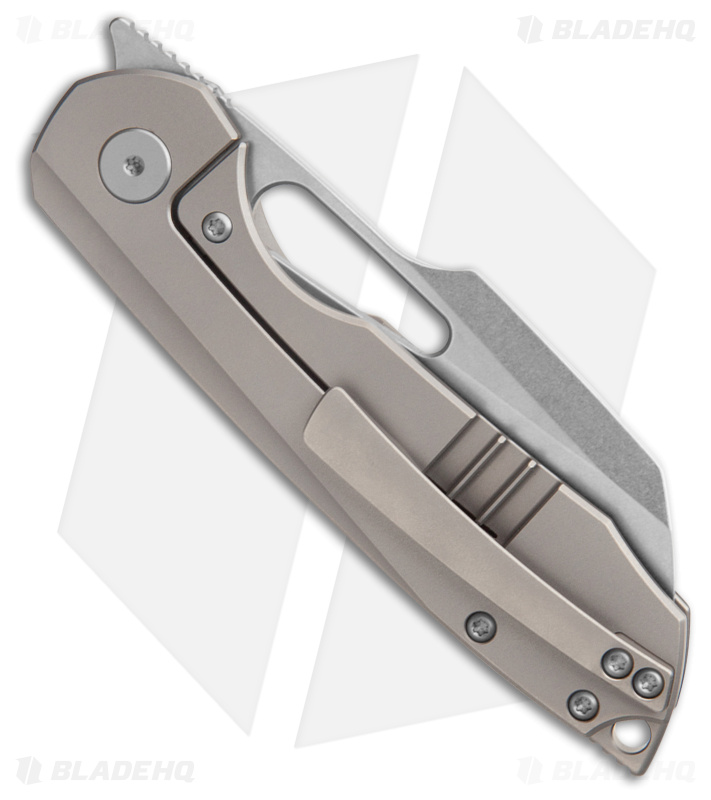 Sparrow Knife Co. Strix Titanium + Carbon Fiber (3.4" Stonewash)