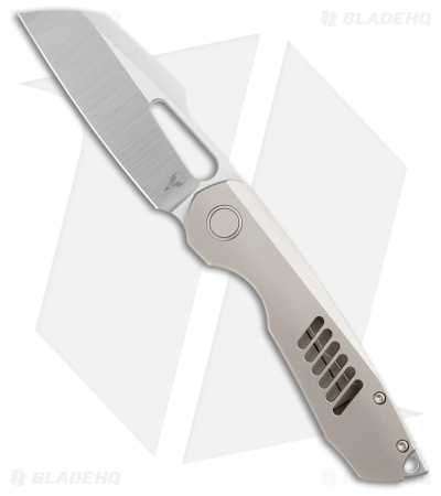 Sparrow Knife Co. Strix Full Titanium + Holes (3.4" Belt Satin)
