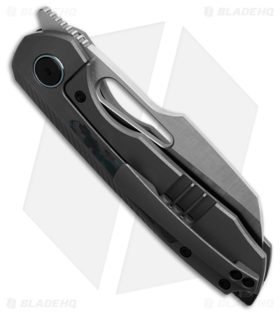 Sparrow Knife Co. Strix V3 MagnaCut Frame Lock Knife Ti/ArcticStorm CF(3.4" Sat)
