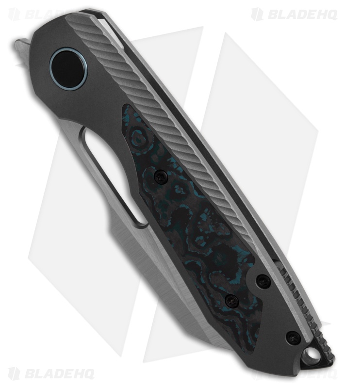 Sparrow Strix Knife Black, Blue, Gray Ti MagnaCut Satin